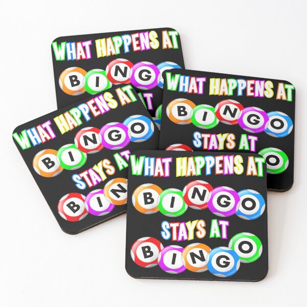 Item preview, What Happens At Bingo Stays At Bingo Bingo Player Funny Game designed and sold by Hugosploosh.