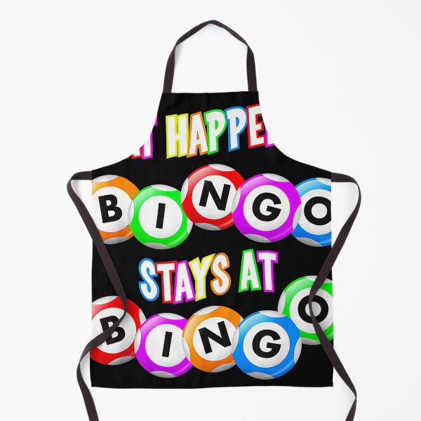 Item preview, What Happens At Bingo Stays At Bingo Bingo Player Funny Game designed and sold by Hugosploosh.