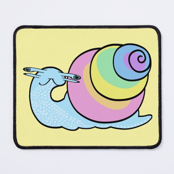 Item preview, Pastel Rainbow Snail designed and sold by Day10Machine.