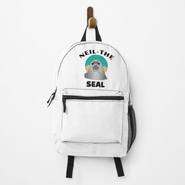 Item preview, Neil The Seal Cute Ocean Beach Mascot designed and sold by Amituniqdesign .