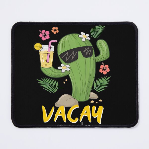 Item preview, Cactus In Shades Holding Drink VACAY Mode  designed and sold by Andreahuebos.