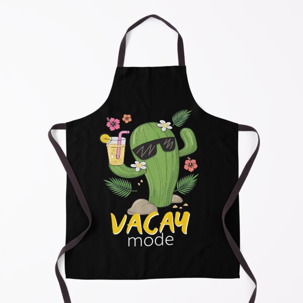 Item preview, Cactus In Shades Holding Drink VACAY Mode designed and sold by Andreahuebos.