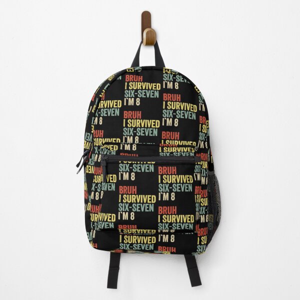 Item preview, Bruh I Survived Six-Seven I'm 8 Funny Eight Year Old Birthday designed and sold by Hugosploosh.