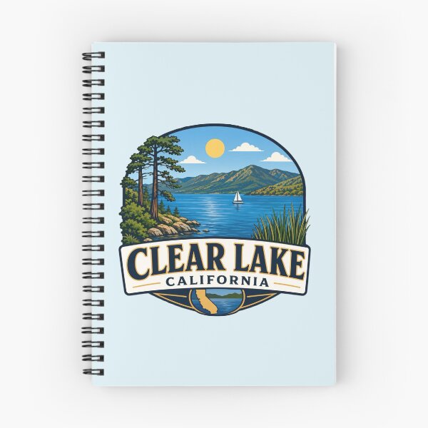 Item preview, Clear Lake, California designed and sold by Myra365Art.