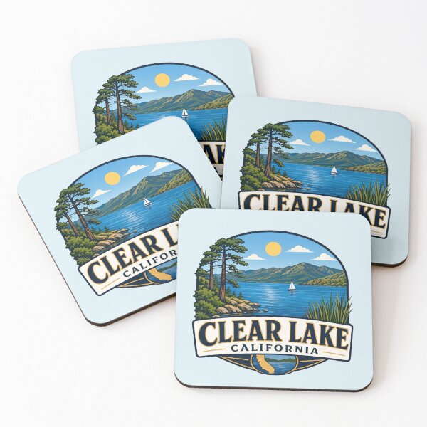 Item preview, Clear Lake, California designed and sold by Myra365Art.