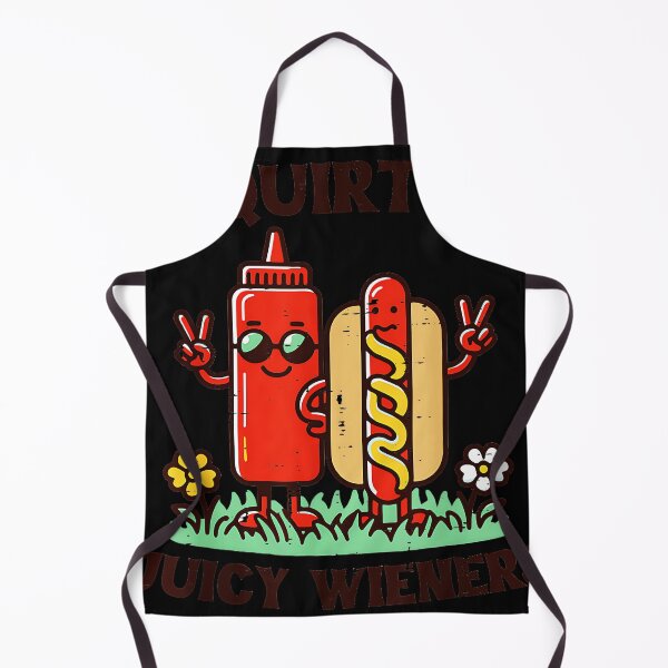 Item preview, I Squirt On Juicy Wieners Funny Hot Dog Ketchup Adult Humor designed and sold by Hugosploosh.