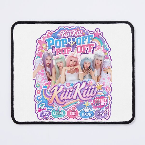 Item preview, KiiiKiii WhyKiiiKiii Y2K Colorful Hair Collector Merch designed and sold by Valereekmerch.