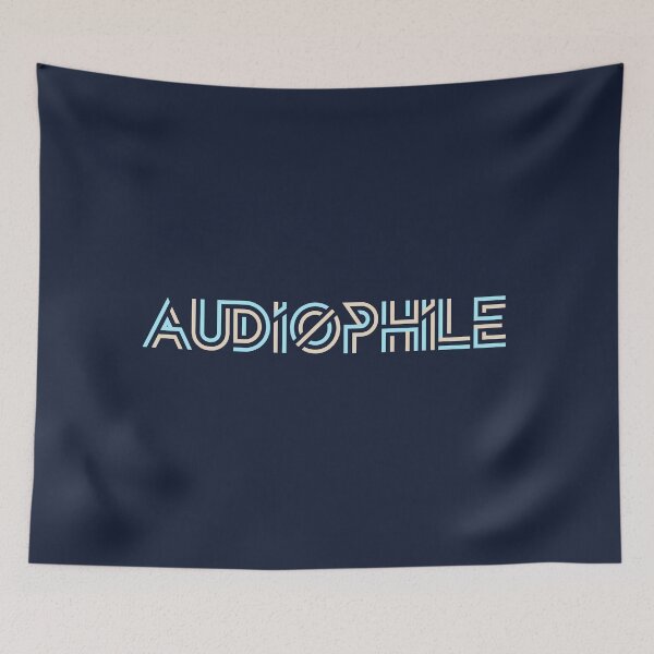 Item preview, Audiophile Hi-Fi Sound Typography Minimalist Audio Graphic designed and sold by KiwiRider.