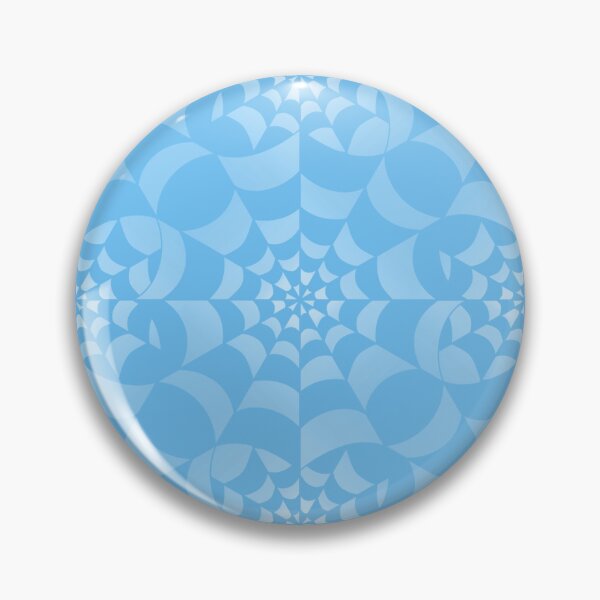 Item preview, Enchanted Web -  Pastel Blue Spider Web Halloween Pattern  designed and sold by BlackthornDsign.