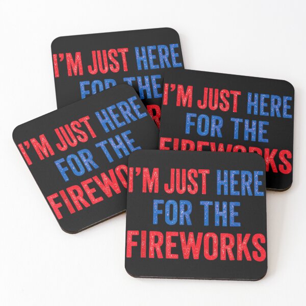 Item preview, I'm Just Here For The Fireworks Celebration Patriot Fourth Of July Lover designed and sold by Hugosploosh.