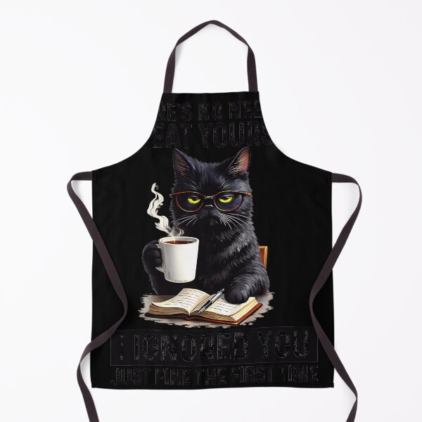 Item preview, There's No Need To Repeat Yourself I Ignored You Just Fine The First Time Sarcastic Cat Introvert Humor designed and sold by Hugosploosh.