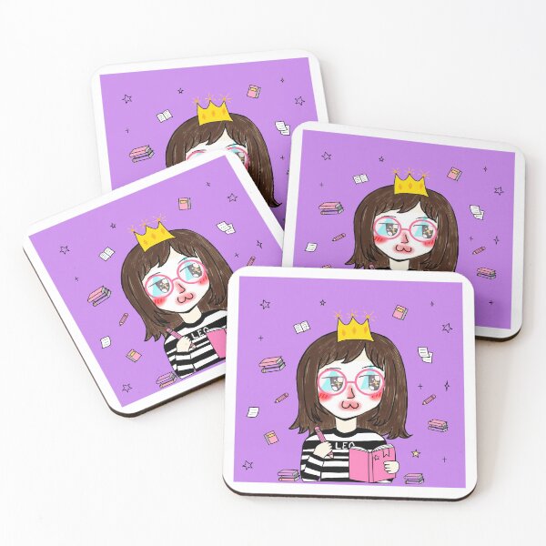 Item preview, Mime Leo studying with books designed and sold by BunnySoftArt.