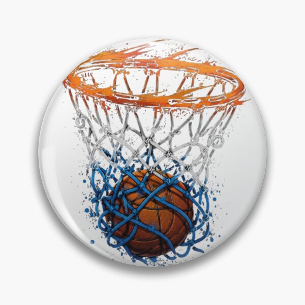 Item preview, Splash Dunk Basketball Net Illustration designed and sold by DKSH1234.
