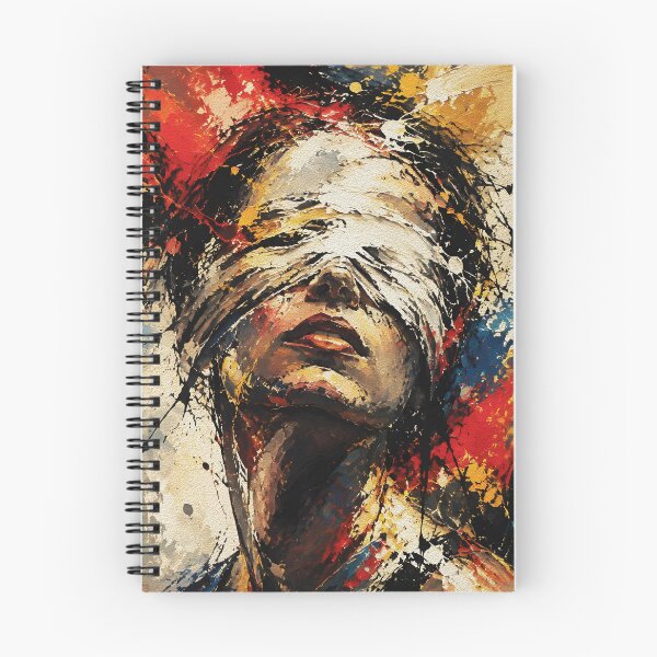 Item preview, Blindfolded – Surrender Symbolic Portrait designed and sold by RamyGallery.