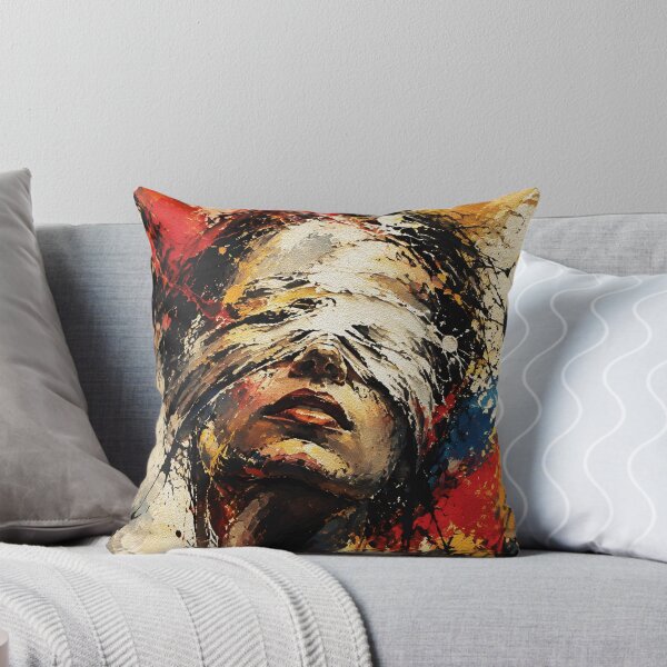 Item preview, Blindfolded – Surrender Symbolic Portrait designed and sold by RamyGallery.
