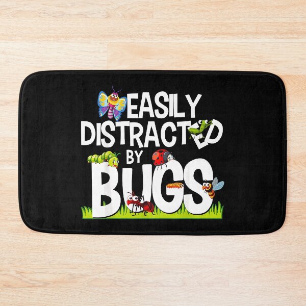 Item preview, Easily Distracted By Bugs Entomologist Insect Lover Nature Enthusiast designed and sold by Hugosploosh.