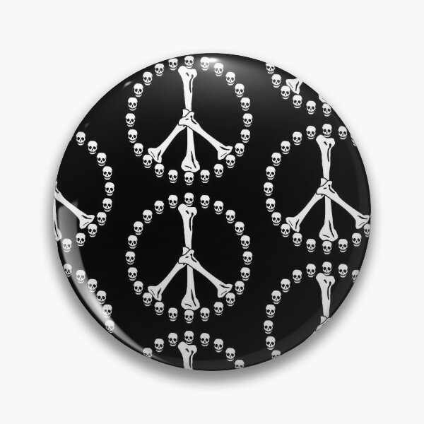 Item preview, skull peace sign designed and sold by awtfrr.