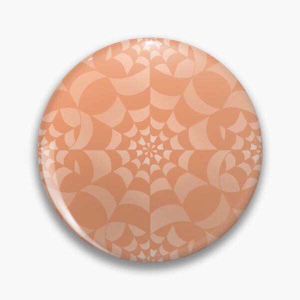 Item preview, Enchanted Web -  Pastel Orange Spider Web Halloween Pattern  designed and sold by BlackthornDsign.