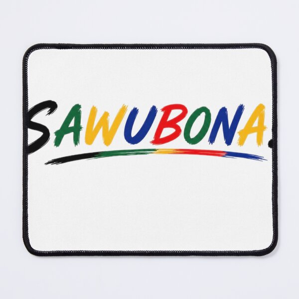 Item preview, Sawubona | South African Greeting | South Africa Typography Design | Zulu Hello designed and sold by Aisha Creates.