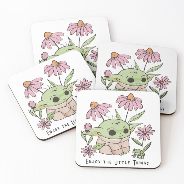 Item preview, The Mandalorian Grogu Enjoy The Little Things designed and sold by James Kelly.