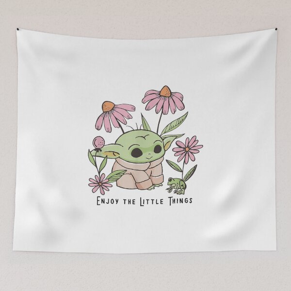 Item preview, The Mandalorian Grogu Enjoy The Little Things designed and sold by James Kelly.