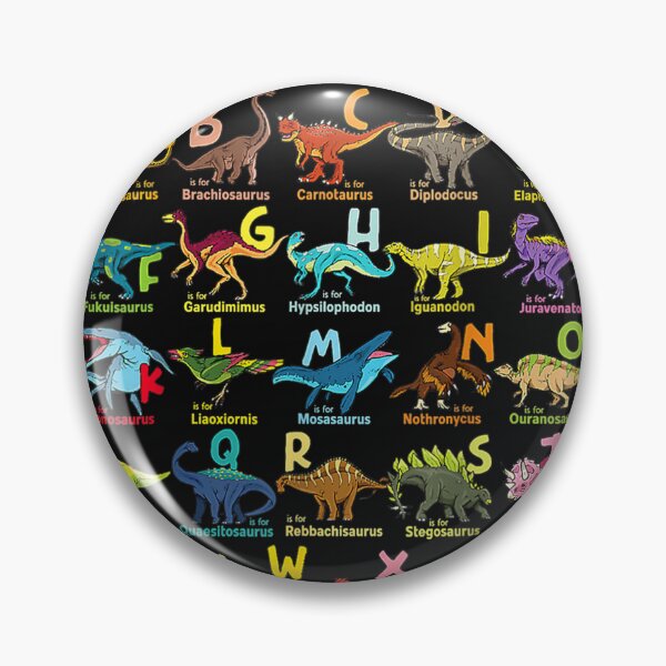 Item preview, Types of Dinosaurs Alphabet A-Z ABC Dino Identification designed and sold by James Kelly.