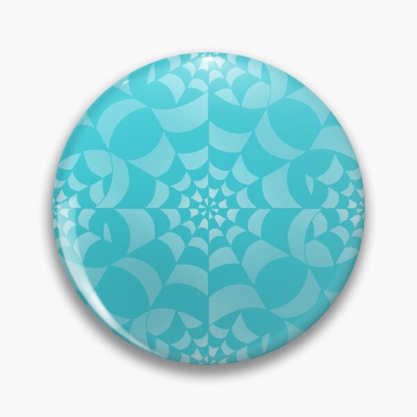 Item preview, Enchanted Web -  Pastel Aqua Spider Web Halloween Pattern  designed and sold by BlackthornDsign.