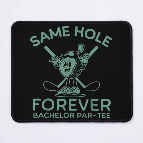 Item preview, Same Hole Forever Bachelor Par-Tee Funny Golf Groom Party designed and sold by Hugosploosh.