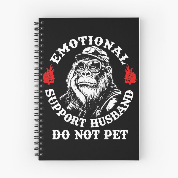 Item preview, Emotional Support Husband Do Not Pet Funny Spouse Grumpy Partner Gift Humor designed and sold by Hugosploosh.