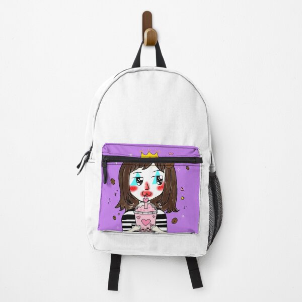Item preview, Mime Leo with Pink Coffee designed and sold by BunnySoftArt.
