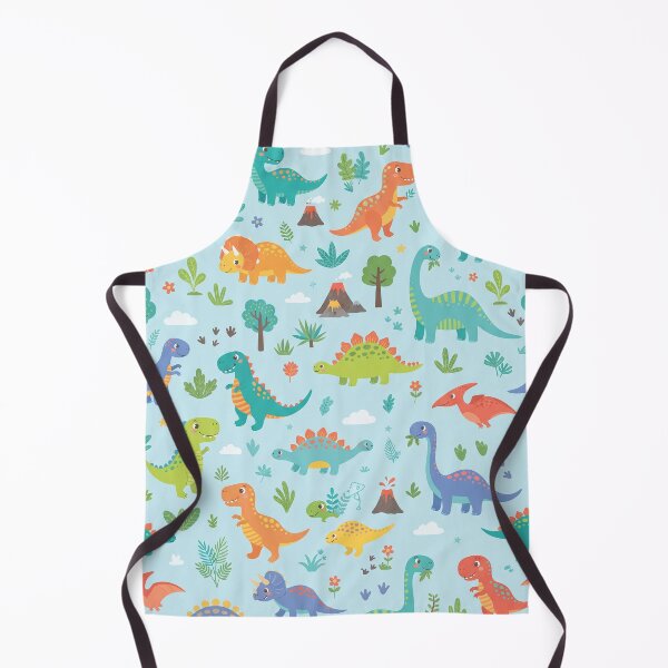 Item preview, dinosaur pattern kids playground colourful funny designed and sold by patterngang60s.