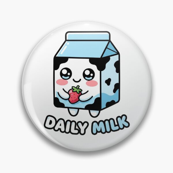 Artikelvorschau, Niedlicher Cartoon mit Erdbeeren im Kawaii-Design für den täglichen Milchkonsum entworfen und verkauft von morning sun.