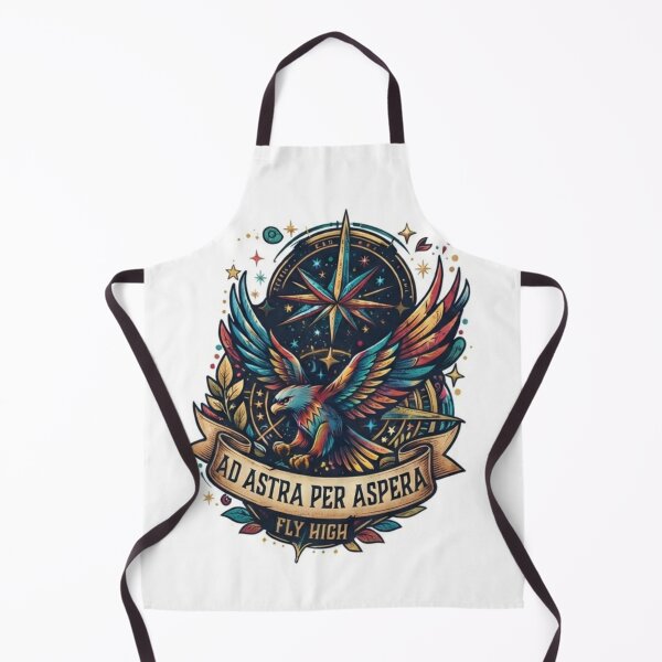 Item preview, Ad Astra Per Aspera Eagle Fly High T-Shirt Design designed and sold by mdsakibhossain.