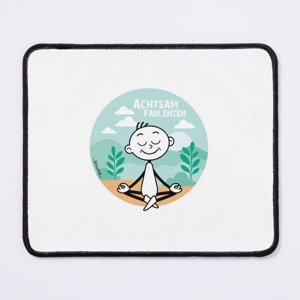 Item preview, Mindful - Relaxing in a yoga meditation position. designed and sold by Strichel-.