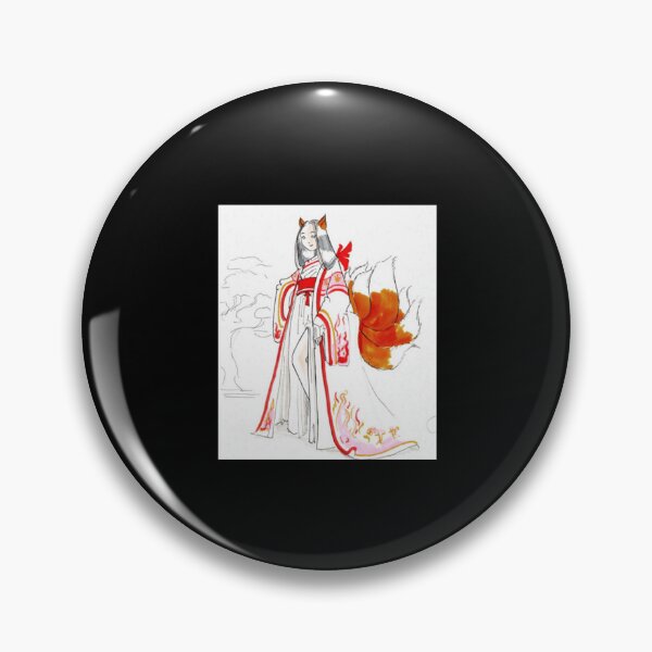 Item preview, Mythical Fox Girl in Traditional Attire designed and sold by Stephsabas.