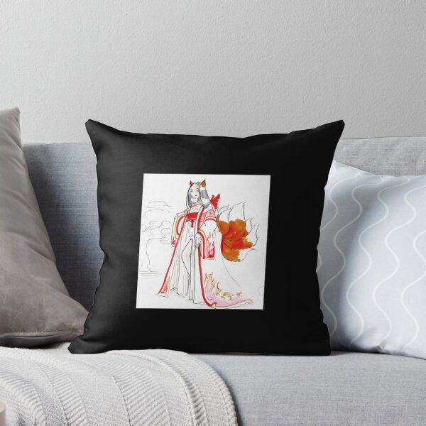 Item preview, Mythical Fox Girl in Traditional Attire designed and sold by Stephsabas.