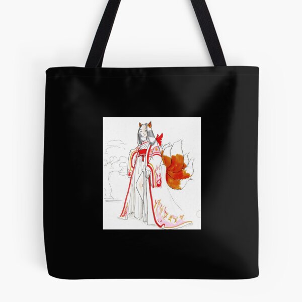 Item preview, Mythical Fox Girl in Traditional Attire designed and sold by Stephsabas.