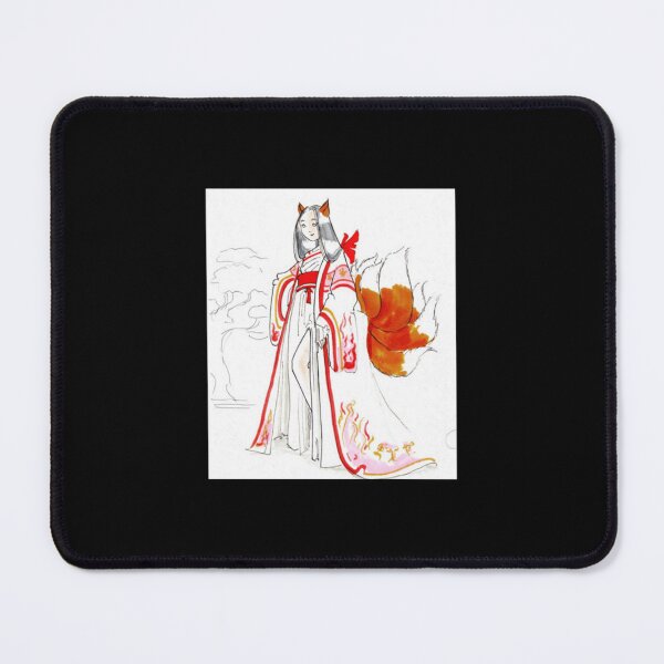 Item preview, Mythical Fox Girl in Traditional Attire designed and sold by Stephsabas.