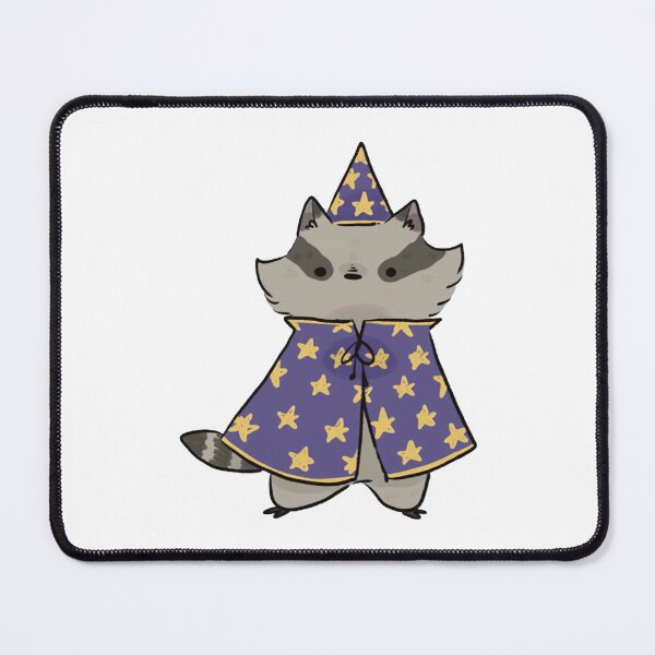Item preview, Raccoon Wizard Cute Magical Trash Panda Sorcerer Graphic designed and sold by Jessrosestore.
