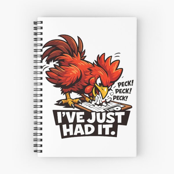 Item preview, I’ve Just Had It – Funny Angry Rooster designed and sold by FunscapeHQ.