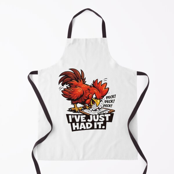 Item preview, I’ve Just Had It – Funny Angry Rooster designed and sold by FunscapeHQ.