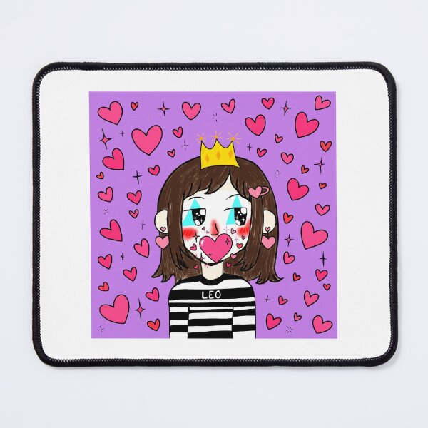 Item preview, Mime Leo In Love Hearts designed and sold by BunnySoftArt.