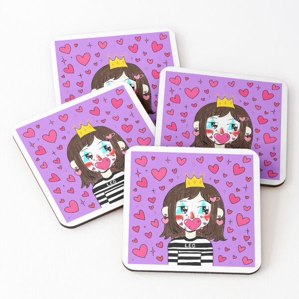 Item preview, Mime Leo In Love Hearts designed and sold by BunnySoftArt.