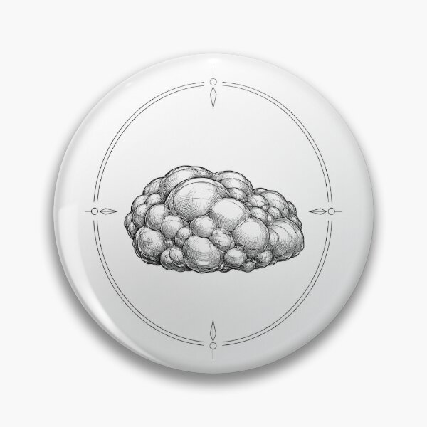 Item preview, Hematite Emblem | Minimal Nordic Mineral Illustration designed and sold by Norvian.