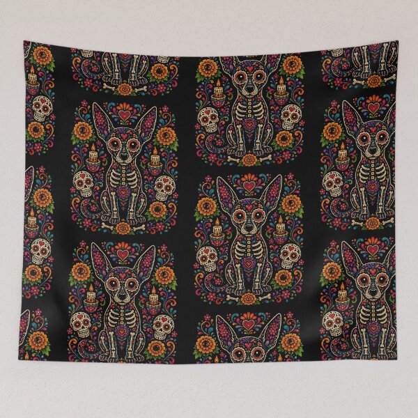 Item preview, Alebrije Dog - Day of the Dead designed and sold by Nacho Average Designs.