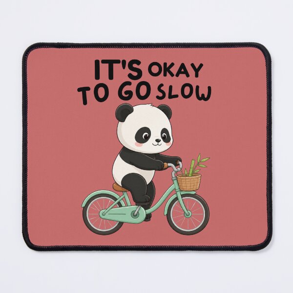 Item preview, It’s Okay to Go Slow – Motivational Self Love Quote designed and sold by WallMuseStudio .