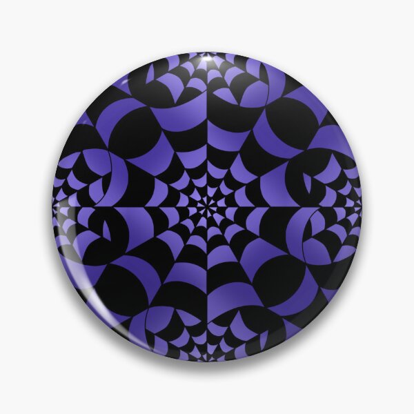 Item preview, Enchanted Web -  Lavender and Black Spider Web Halloween Pattern  designed and sold by BlackthornDsign.