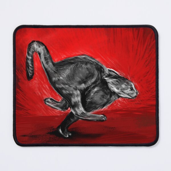 Item preview, Cat running designed and sold by isabellaalfra.