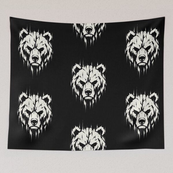 Item preview, Grizzly Bear Face Graphic - Wildlife designed and sold by JonelCrafts.