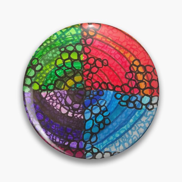 Item preview, Rainbow Rings and Circles  designed and sold by DancingCreek.